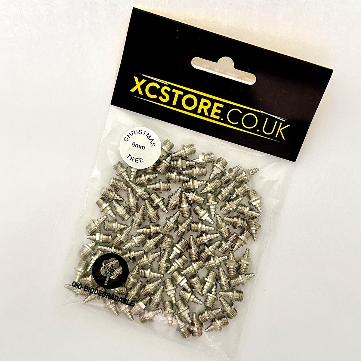 6mm Christmas Tree spikes - replacement track spikes by XCS Track - xcstore.co.uk