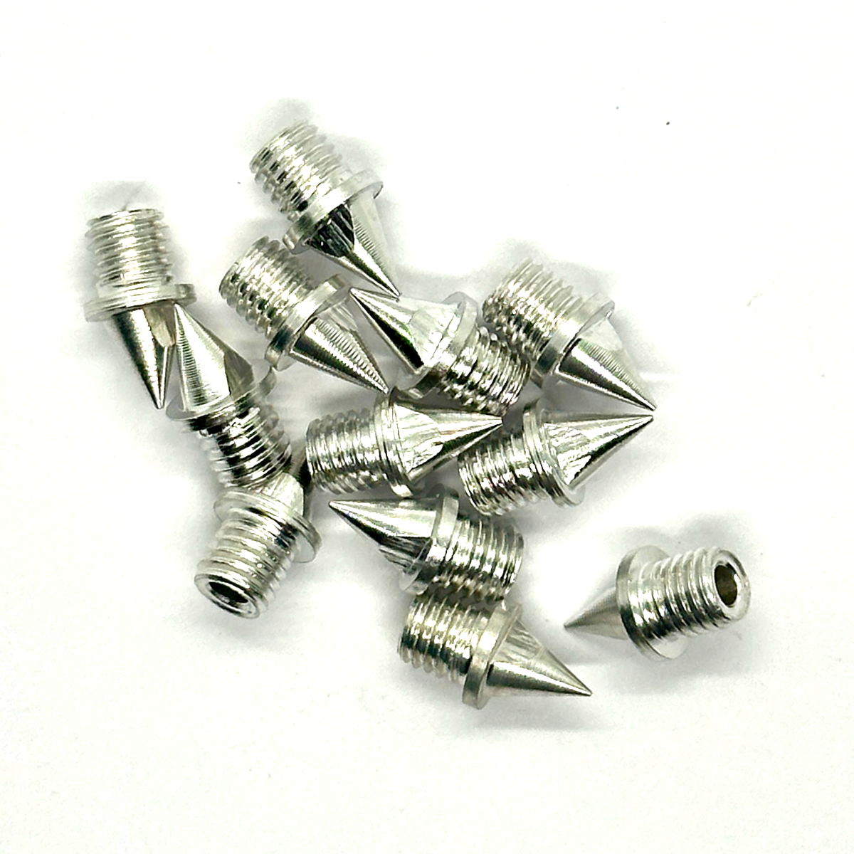 XCS Track 6mm spikes - hollow aluminium by xcstore.co.uk - replacement track spikes