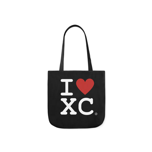 I Love XC Canvas Tote Bag